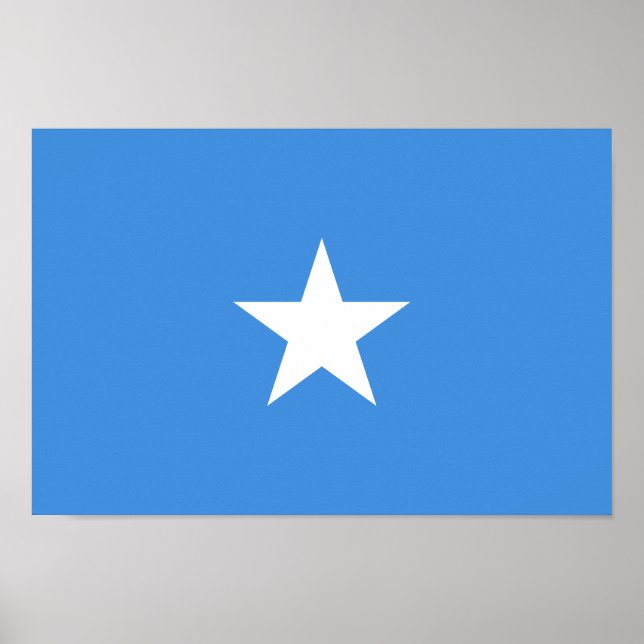 Somalia Flag Poster (Vorne)