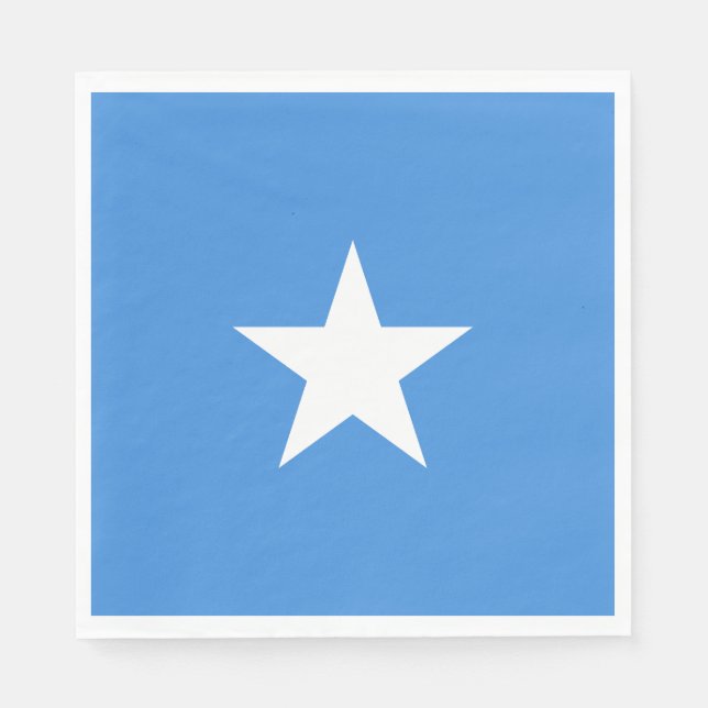 Somalia Flag Serviette (Vorderseite)