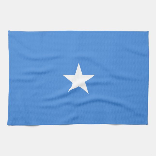 Somalia-Flagge Geschirrtuch (Horizontal)
