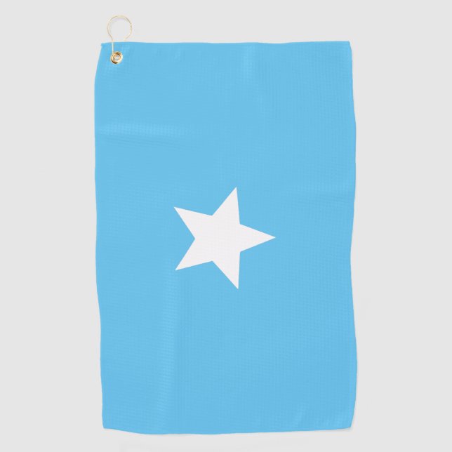 Somalia-Flagge Golfhandtuch (Vorderseite)