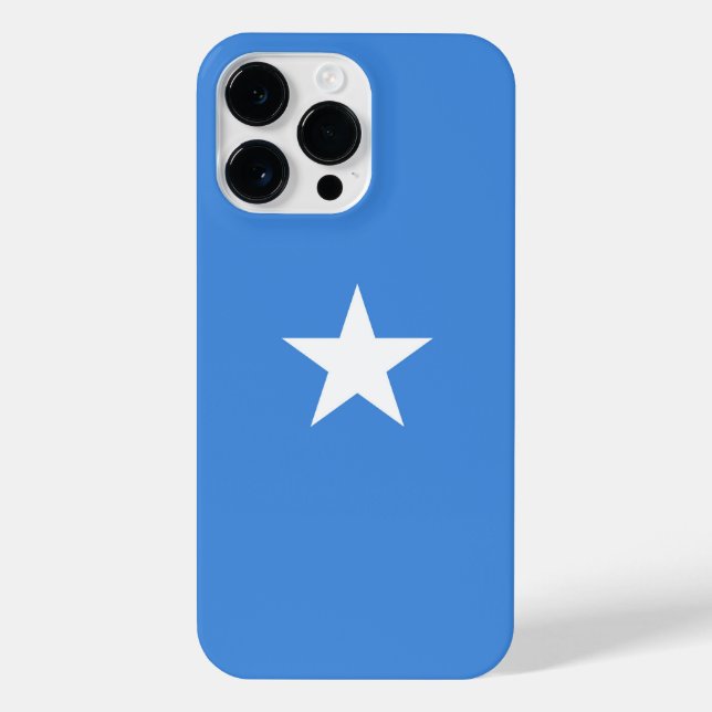 Somalia-Flagge iPhone 14 Pro Max Hülle (Rückseite)