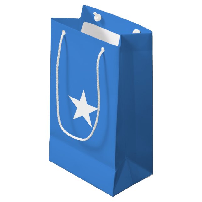 Somalia-Flagge Kleine Geschenktüte (Vorderseite Schrägansicht)
