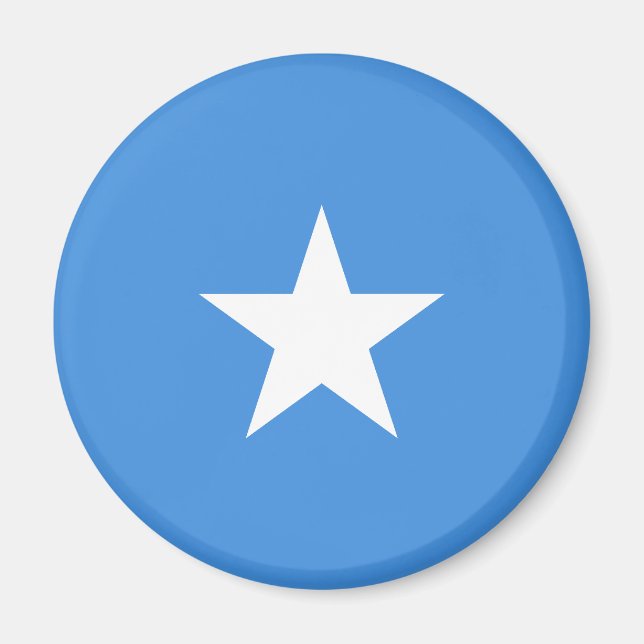 Somalia-Flagge Magnet (Vorne)