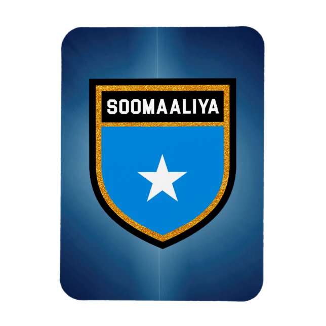 Somalia-Flagge Magnet (Vertikal)