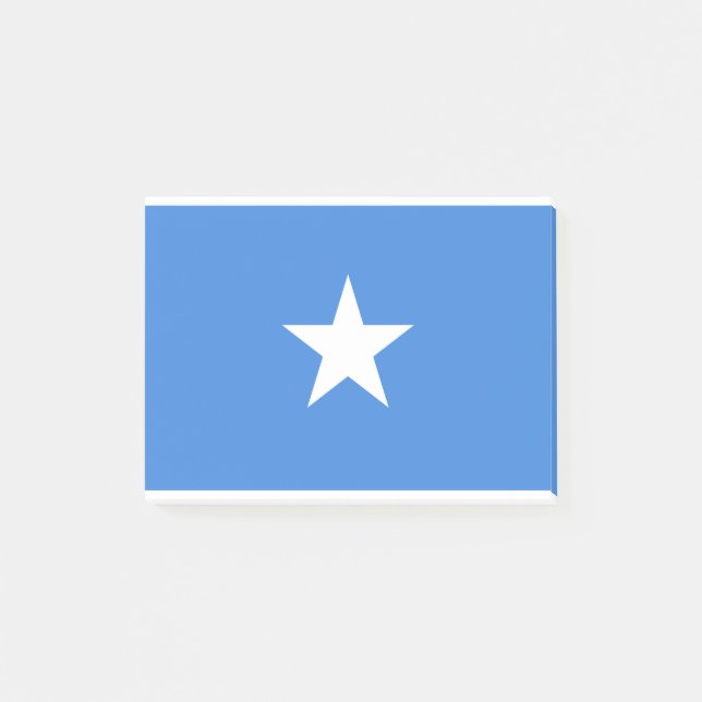 Somalia-Flagge Post-it Klebezettel (Vorderseite)