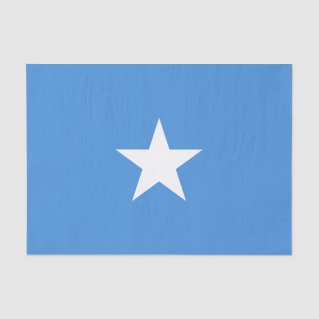 Somalia-Flagge Seidenpapier (Vorderseite)
