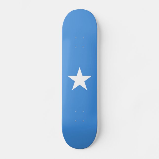 Somalia-Flagge Skateboard (Vorderseite)