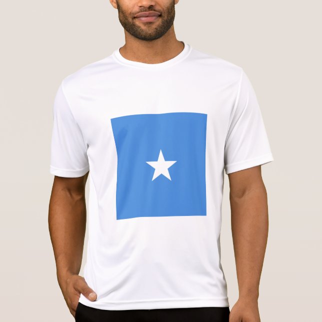 Somalia-Flagge T-Shirt (Vorderseite)