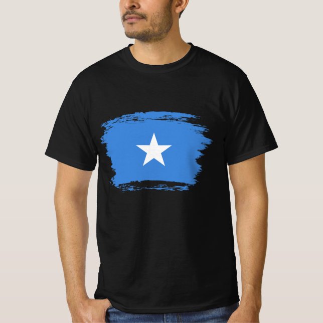 Somalia-Flagge T-Shirt (Vorderseite)