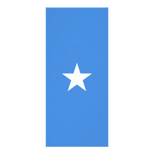 Somalia-Flagge Werbekarte