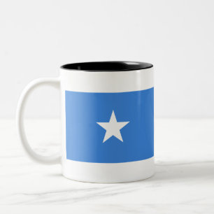 Somalia-Flagge Zweifarbige Tasse
