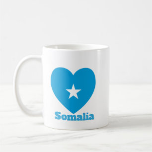 Somalia-Herzenflagge Kaffeetasse
