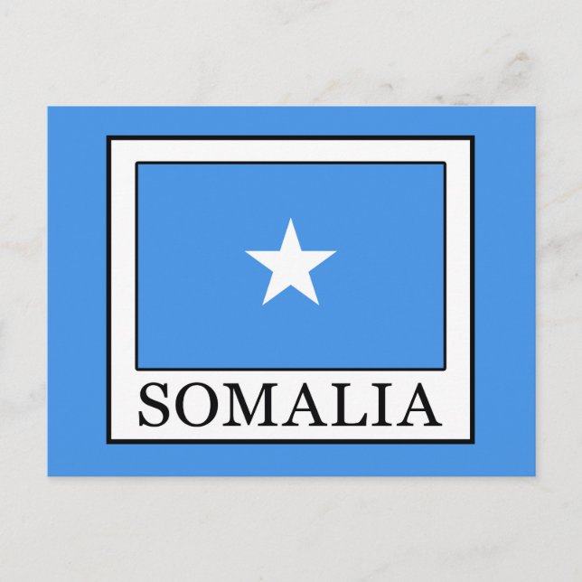 Somalia Postkarte (Vorderseite)