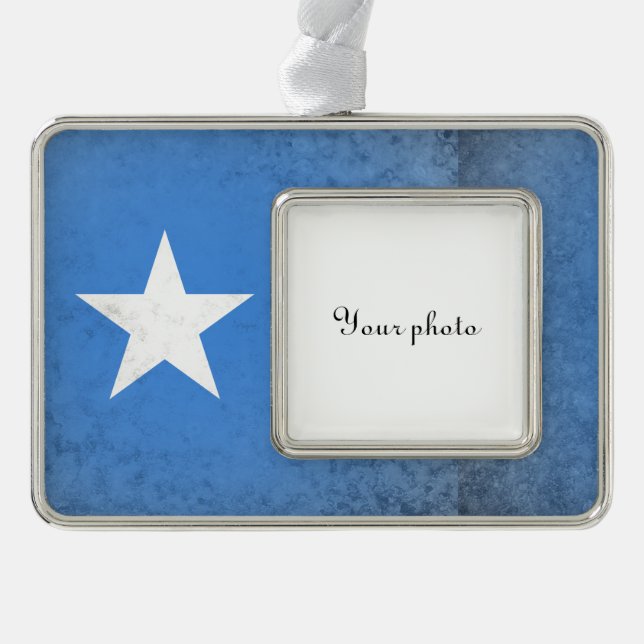 Somalia Rahmen-Ornament Silber (Vorderseite)