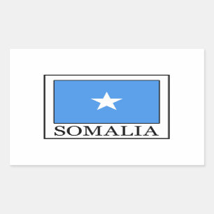 Somalia Rechteckiger Aufkleber