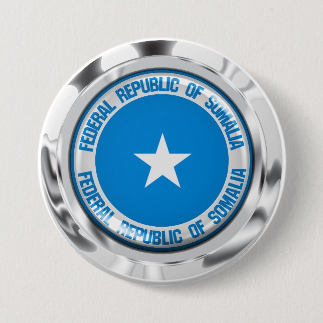 Somalia-Runde Button (Vorderseite)