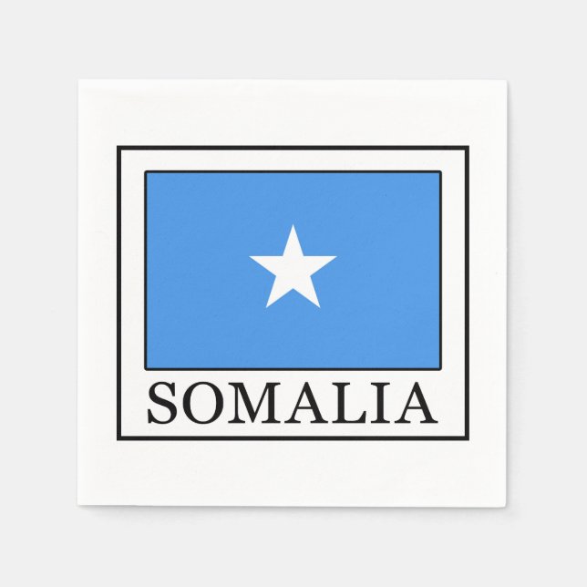 Somalia Serviette (Vorderseite)