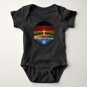 Somalia Somalisch Deutsch Deutschland Baum Wurzel Baby Strampler