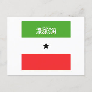 Somaliland Flag Emblem Postkarte