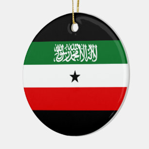 Somaliland Flag Keramik Ornament