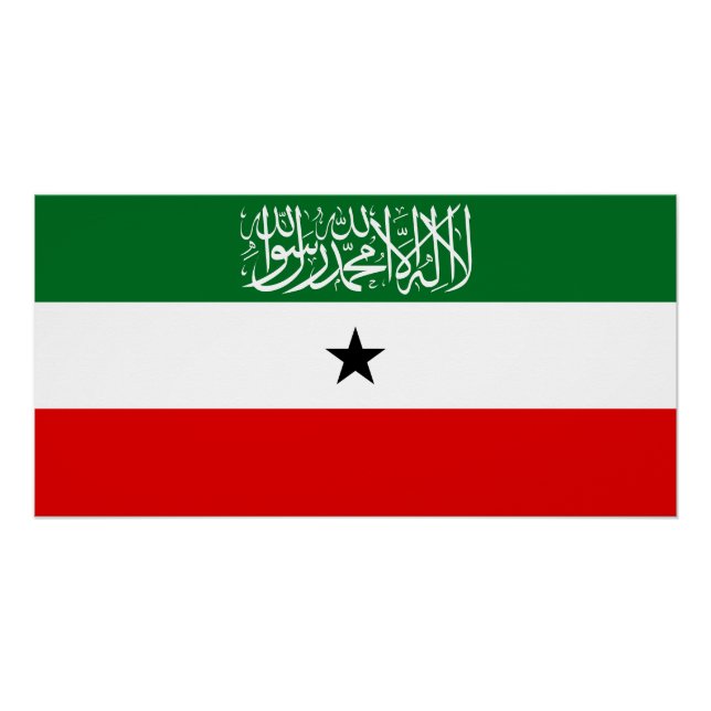 Somaliland Flag Poster (Vorderseite)