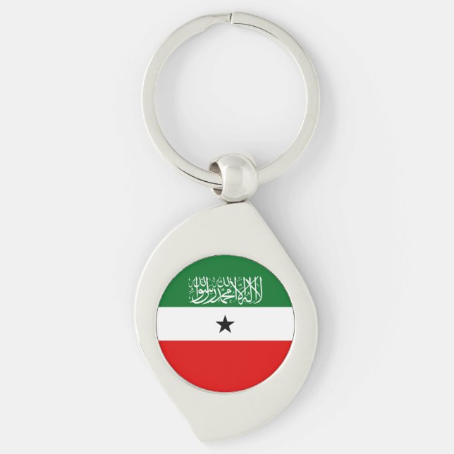 Somaliland Flag Schlüsselanhänger (Vorderseite)