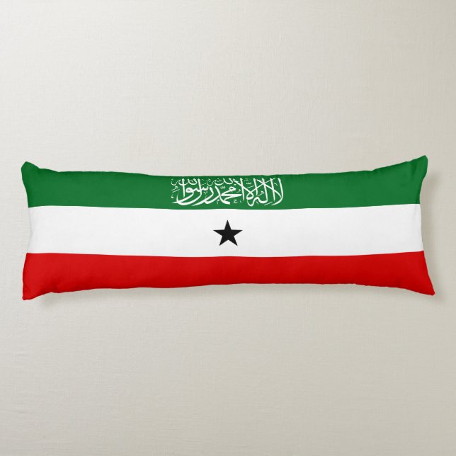 Somaliland Flag Seitenschläferkissen (Rückseite)