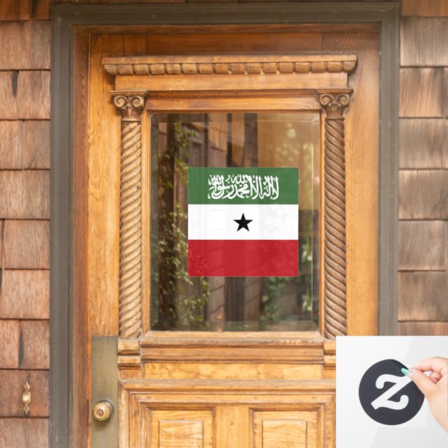 Somaliland-Flagge Fensteraufkleber (Haustür)