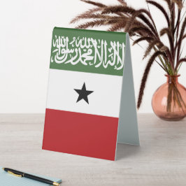 Somaliland-Flagge Tischaufsteller