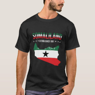 Somaliland-Länderflagge T-Shirt