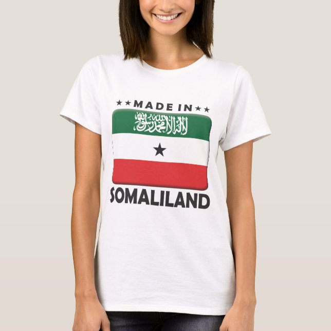 Somaliland machte T-Shirt (Vorderseite)