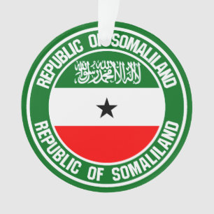 Somaliland-RundEmblem Ornament