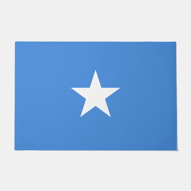 Somalische Flagge (Somalia) Fußmatte (Vorderseite)