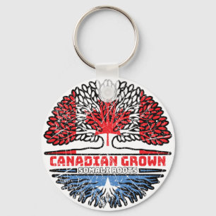 Somalische kanadische Treueflagge Schlüsselanhänger