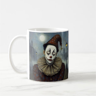 Somber Clown Kaffeetasse