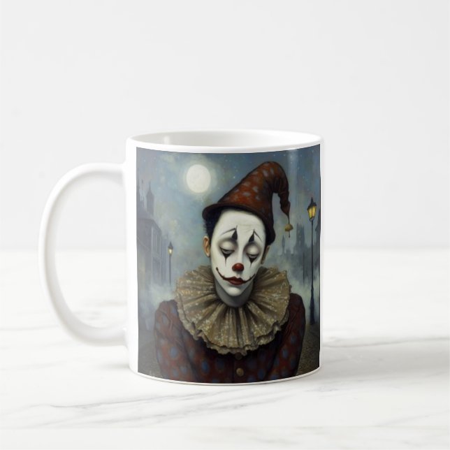 Somber Clown Kaffeetasse (Links)