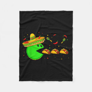 Sombrero essend Cinco de Mayo mexikanische Fiesta Fleecedecke