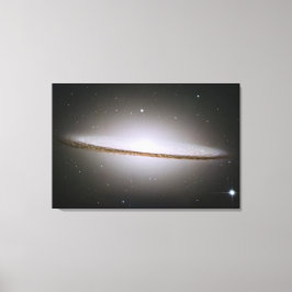 Sombrero Galaxy Wrapped Canvas Leinwanddruck