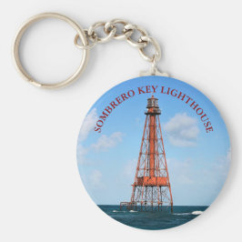 Sombrero Key Lighthouse Florida Keys Schlüsselanhä Schlüsselanhänger