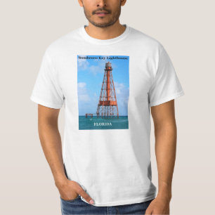 Sombrero Key Lighthouse, T - Shirt Florida