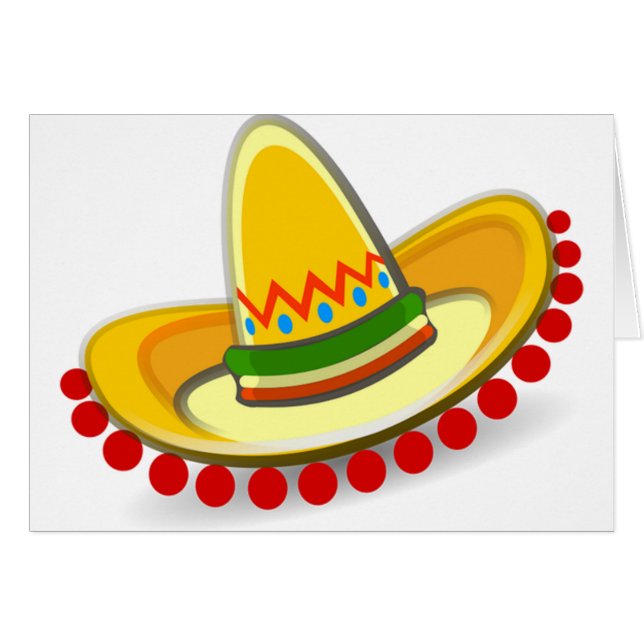 Sombrero mexicain (Devant horizontal)