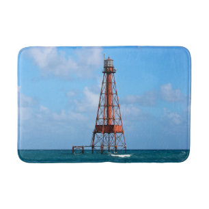 Sombrero-Riff-Leuchtturm, Florida-Schlüssel Badematte