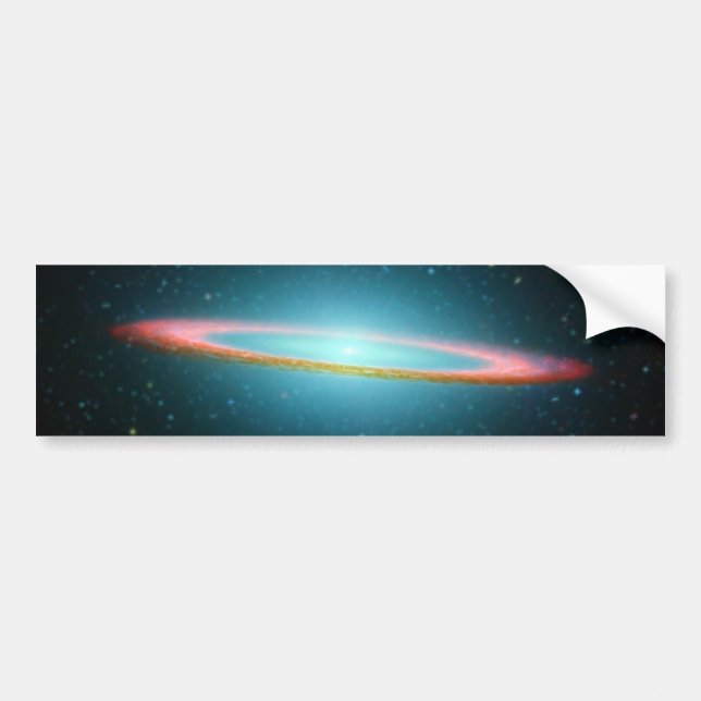 Sombrero Spiralgalaxie NGC 4594 Autoaufkleber (Vorne)