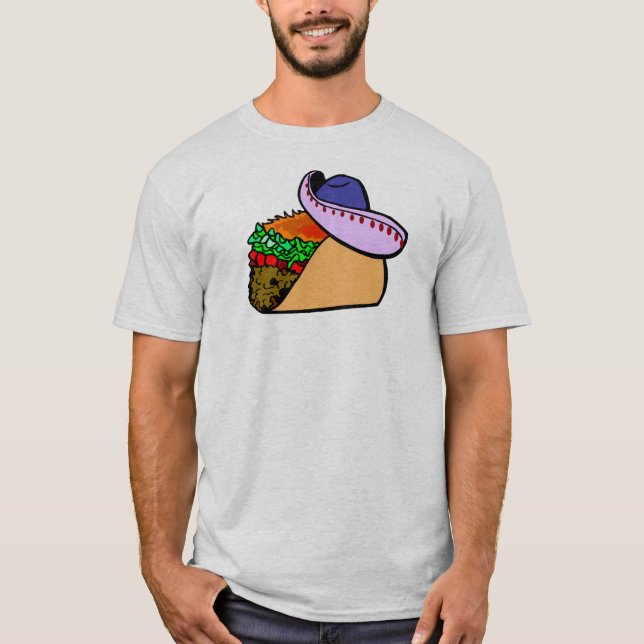 Sombrero Wearing T-Shirt (Vorderseite)