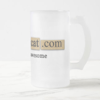 SOMC - Mattierte Bier-Tasse Mattglas Bierglas