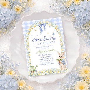 Some Bunny Boy Baby Shower Einladung