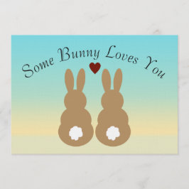 Some Bunny Loves You Einladung