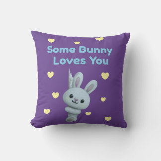 Some Bunny Loves You Kissen