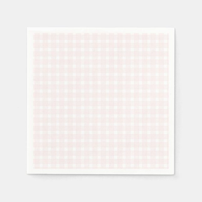 Some Bunny Sweet Pink Baby Shower  Serviette (Vorderseite)