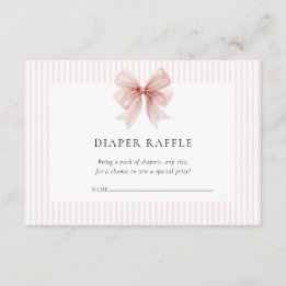 Some Bunny Sweet Pink Girl Baby Shower  Begleitkarte